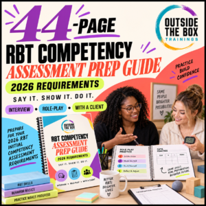 RBT Competency Assessment Prep Guide